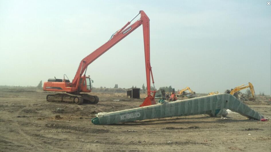 挖掘机加长臂 挖掘机加长臂