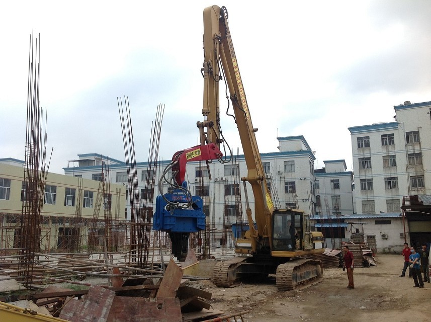 挖掘机打桩臂 挖掘机打桩臂